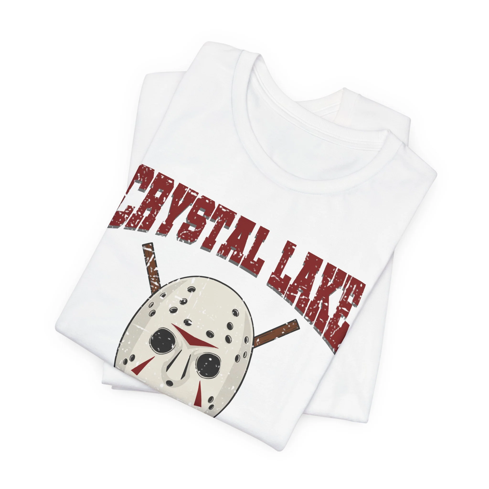 Funny Hockey T-Shirt - Crystal Lake Hockey Club Unisex Hockey Shirt - Image 13