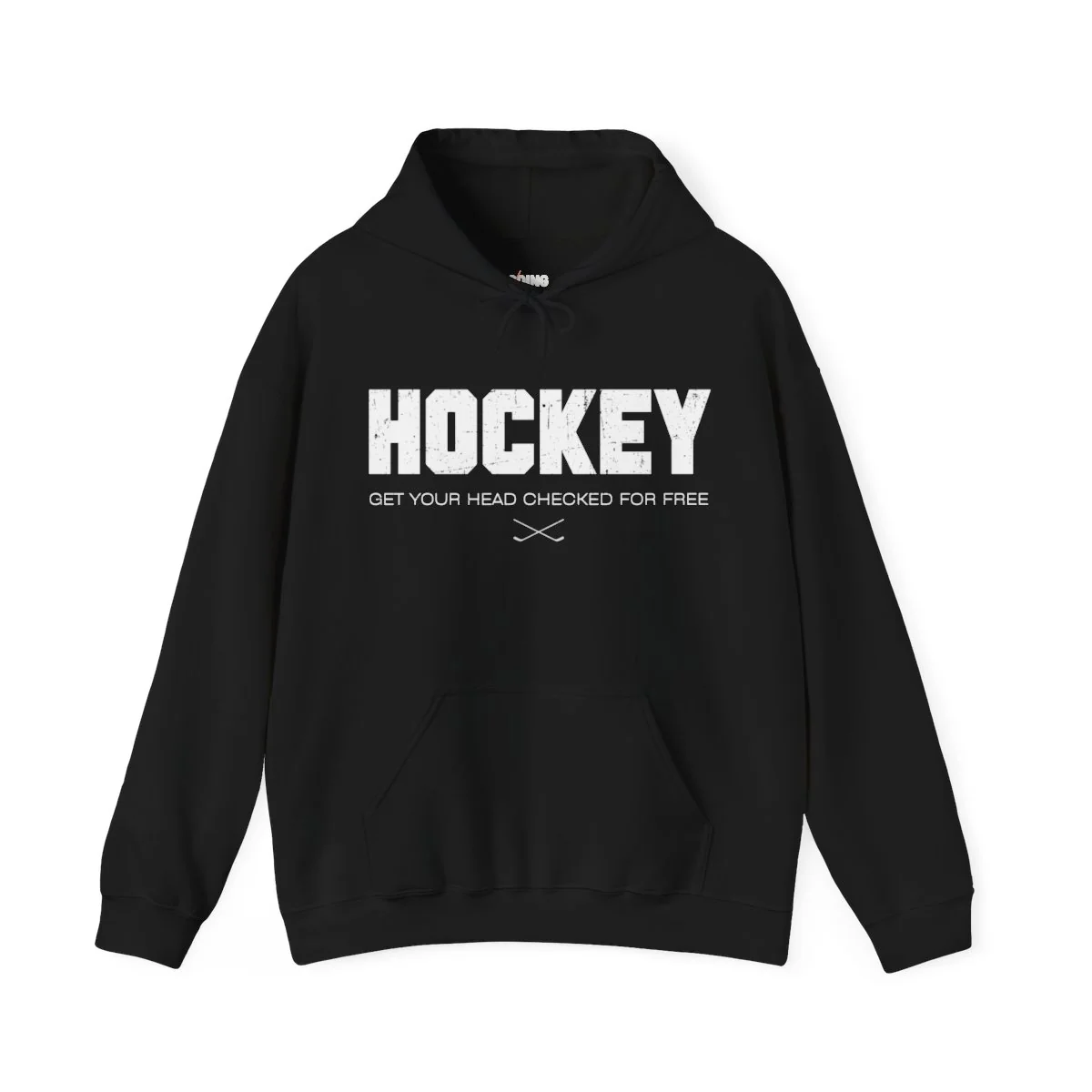 Funny Hockey Hoodie - Get Your Head Checked For Free Unisex Hockey Hoodie - Image 3