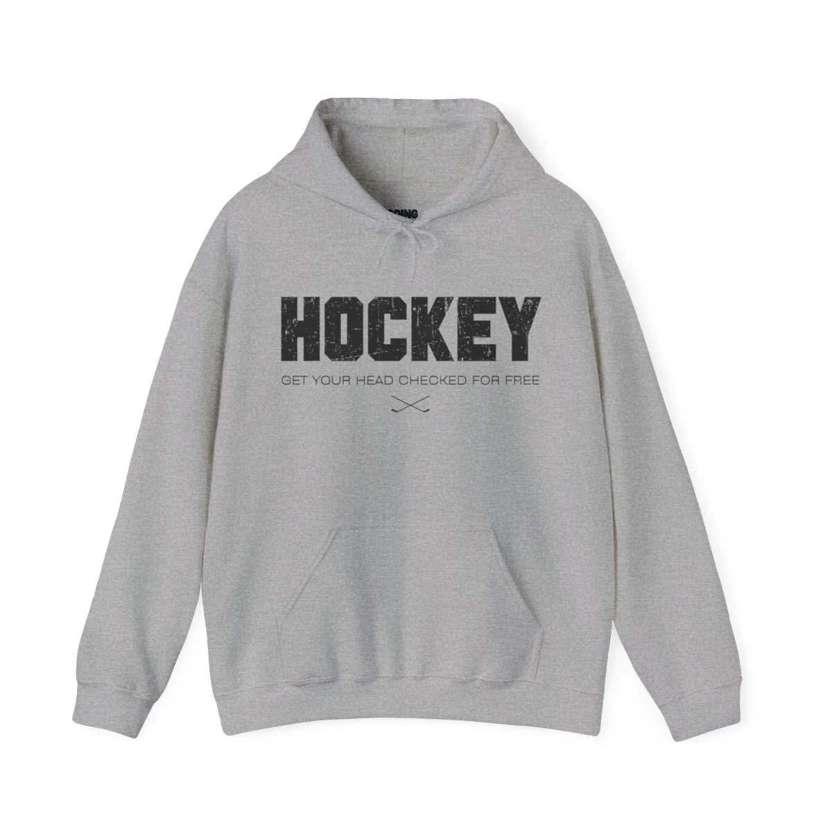 Funny Hockey Hoodie - Get Your Head Checked For Free Unisex Hockey Hoodie - Image 4