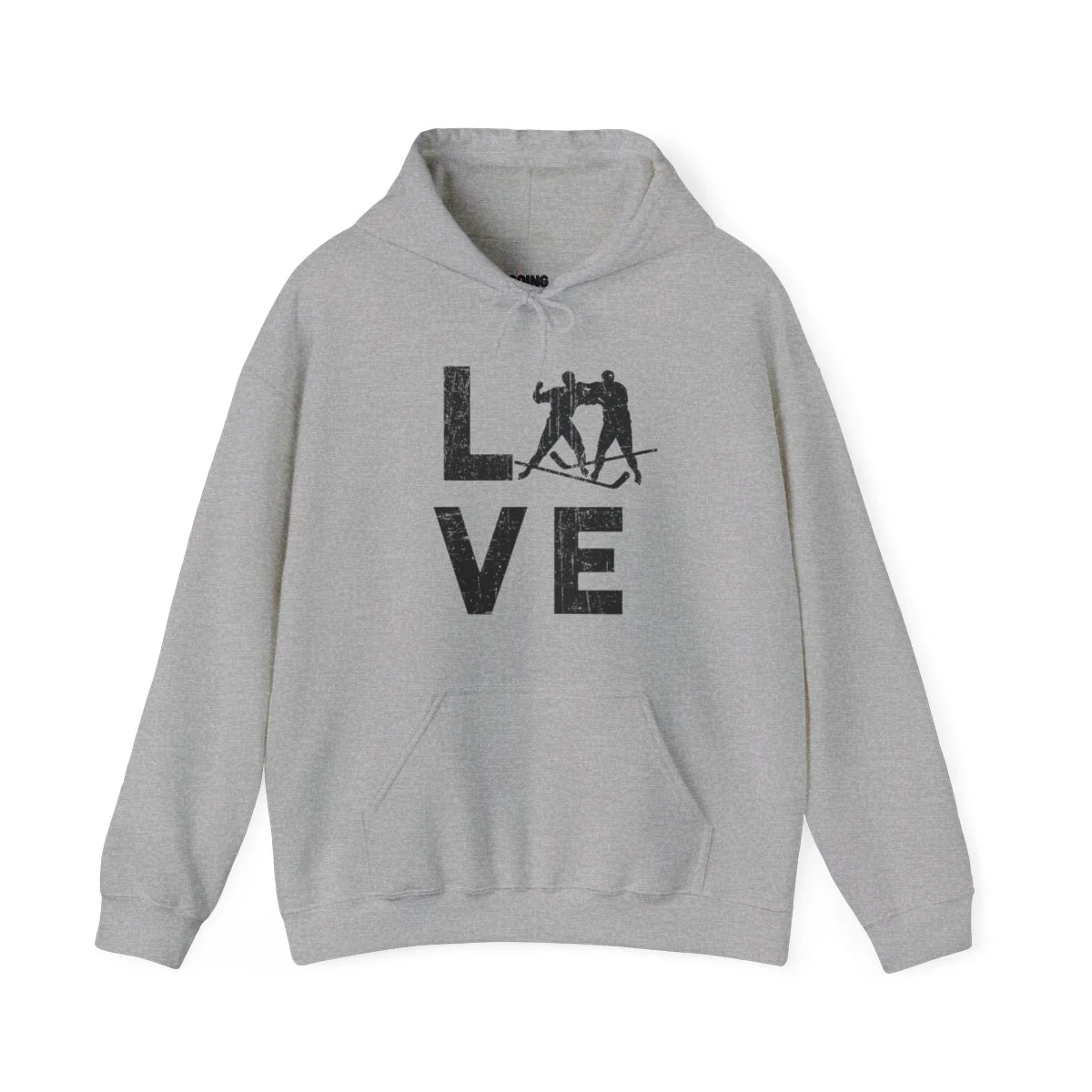 Funny Hockey Hoodie - Love Unisex Hockey Hoodie