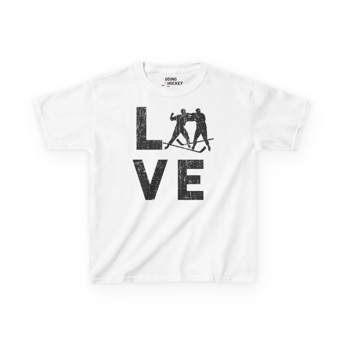 Funny Kids Hockey T-Shirt - Love Kids Hockey Shirt - Image 5
