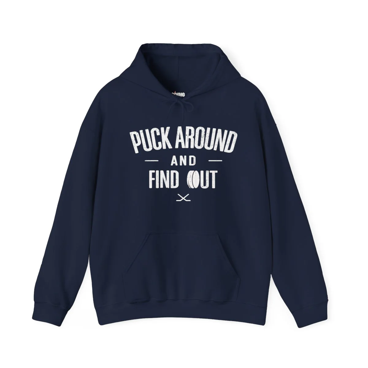 Funny Hockey Hoodie - Puck Around And Find Out Unisex Hockey Hoodie - Image 3