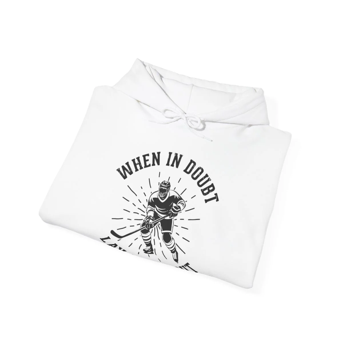 Funny Hockey Hoodie - When In Doubt Let Them Out Unisex Hockey Hoodie - Image 10